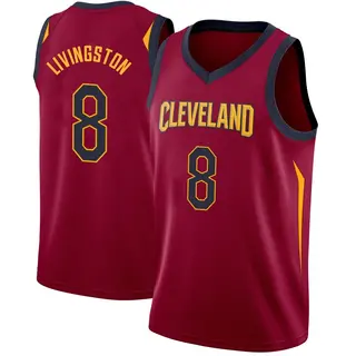 Men's Chris Livingston Cleveland Cavaliers Maroon Jersey - Icon Edition - Swingman