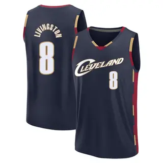 Men's Chris Livingston Cleveland Cavaliers Navy Classic Edition Jersey - Fast Break