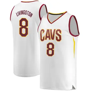 Men's Chris Livingston Cleveland Cavaliers White Jersey - Association Edition - Fast Break