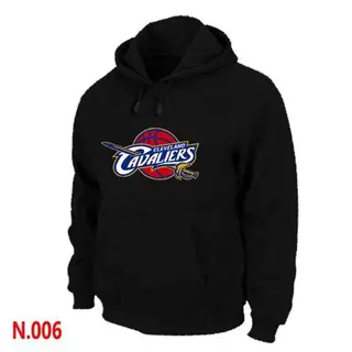 Men's Cleveland Cavaliers Black Pullover Hoodie - -