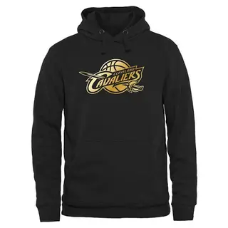 Men's Cleveland Cavaliers Gold Collection Pullover Hoodie - Black -