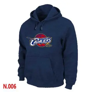 Men's Cleveland Cavaliers Navy Pullover Hoodie - -