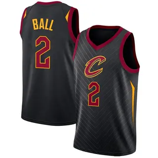 Men's Lonzo Ball Cleveland Cavaliers Black Jersey - Statement Edition - Swingman