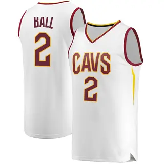 Men's Lonzo Ball Cleveland Cavaliers White Jersey - Association Edition - Fast Break