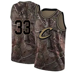Men's Olivier Sarr Cleveland Cavaliers Camo Realtree Collection Jersey - Swingman
