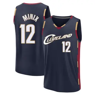 Men's Riley Minix Cleveland Cavaliers Navy Classic Edition Jersey - Fast Break