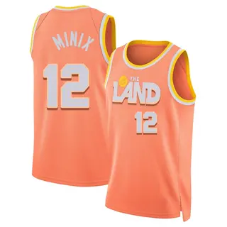 Men's Riley Minix Cleveland Cavaliers Orange 2025/26 City Edition Jersey - Swingman