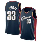 Men's Shaquille O'Neal Cleveland Cavaliers Navy Classic Edition Jersey - Swingman