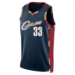 Men's Shaquille O'Neal Cleveland Cavaliers Navy Classic Edition Jersey - Swingman