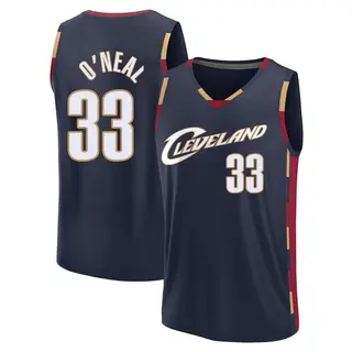 Men's Shaquille O'Neal Cleveland Cavaliers Navy Classic Edition Jersey - Fast Break