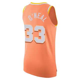 Men's Shaquille O'Neal Cleveland Cavaliers Orange 2025/26 City Edition Jersey - Authentic