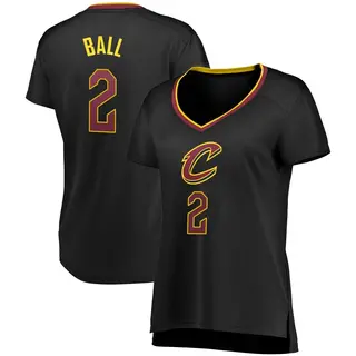 Women's Lonzo Ball Cleveland Cavaliers Black Jersey - Statement Edition - Fast Break