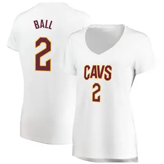 Women's Lonzo Ball Cleveland Cavaliers White Jersey - Association Edition - Fast Break