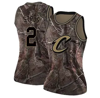 Women's Max Strus Cleveland Cavaliers Camo Realtree Collection Jersey - Swingman
