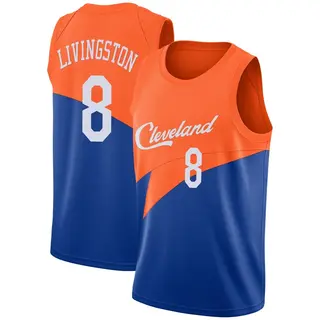 Youth Chris Livingston Cleveland Cavaliers Blue 2018/19 Jersey - City Edition - Swingman