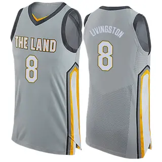 Youth Chris Livingston Cleveland Cavaliers Gray Jersey - City Edition - Swingman