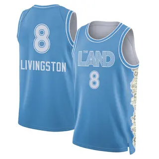 Youth Chris Livingston Cleveland Cavaliers Light Blue 2024/25 City Edition Jersey - Swingman
