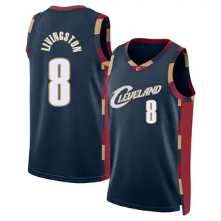 Youth Chris Livingston Cleveland Cavaliers Navy Classic Edition Jersey - Swingman