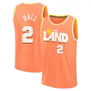 Youth Lonzo Ball Cleveland Cavaliers Orange 2025/26 City Edition Jersey - Fast Break