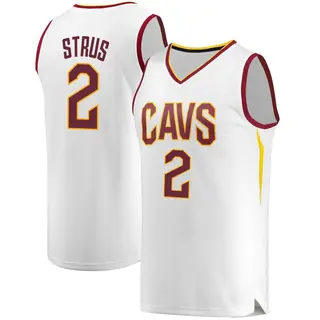 Youth Max Strus Cleveland Cavaliers White Jersey - Association Edition - Fast Break