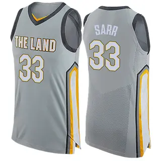 Youth Olivier Sarr Cleveland Cavaliers Gray Jersey - City Edition - Swingman