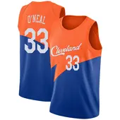 Youth Shaquille O'Neal Cleveland Cavaliers Blue 2018/19 Jersey - City Edition - Swingman